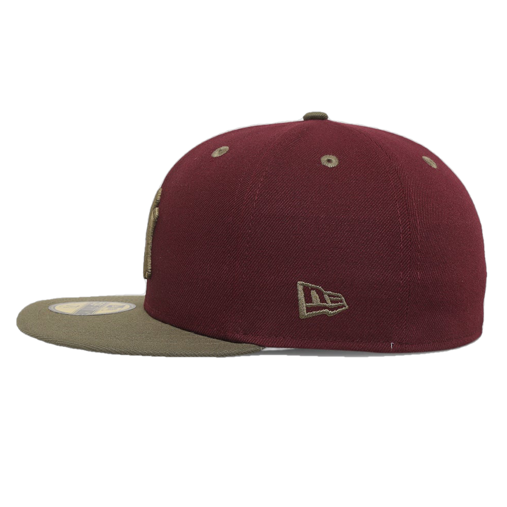 New Era x Culture Kings New York Yankees 'Burgundy World Series' 59FIFTY Fitted Hat