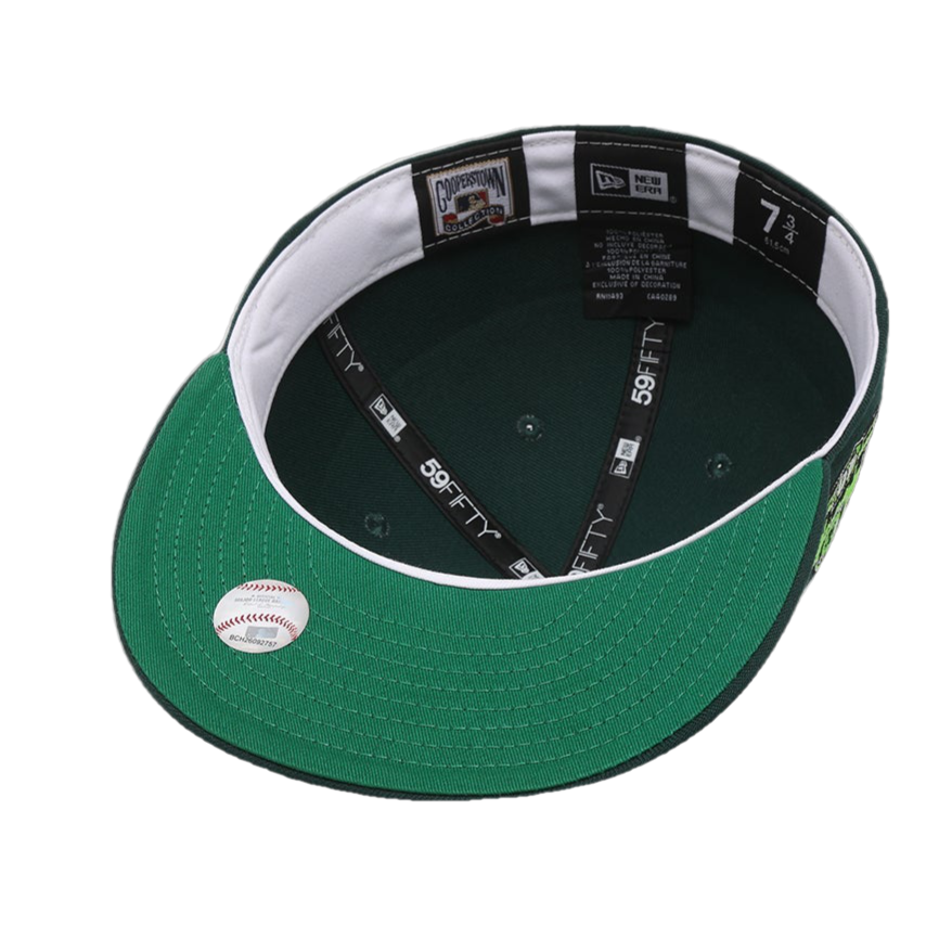 New Era Oakland Athletics 'Christmas Tree' Green 59FIFTY Fitted Hat