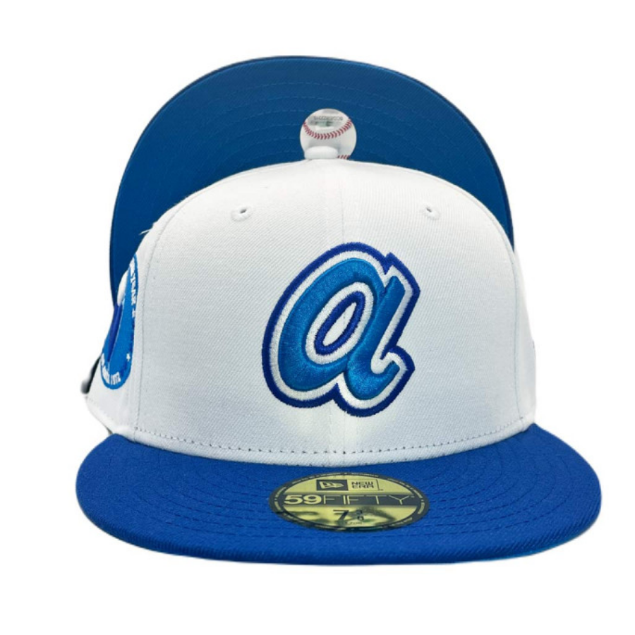 New Era Atlanta Braves White/Seablue 1972 All-Star Game 59FIFTY Fitted Hat