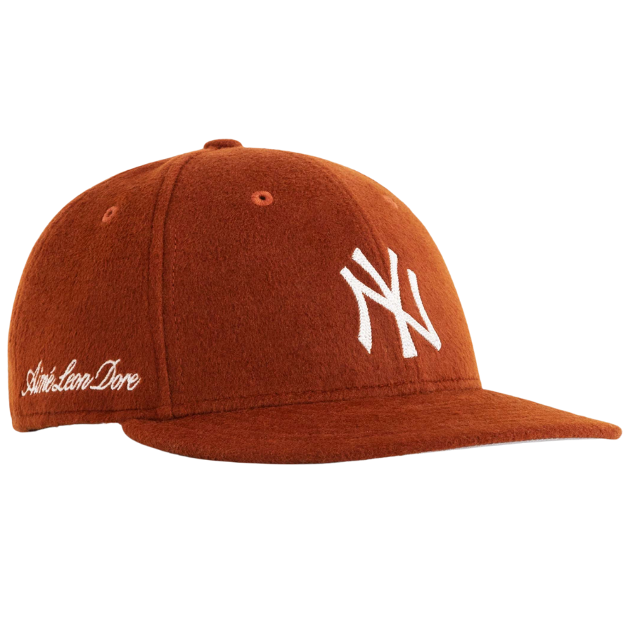 New Era x Aimé Leon Dore New York Yankees Moleskin Burnt Orange Low Profile 59FIFTY Fitted Hat