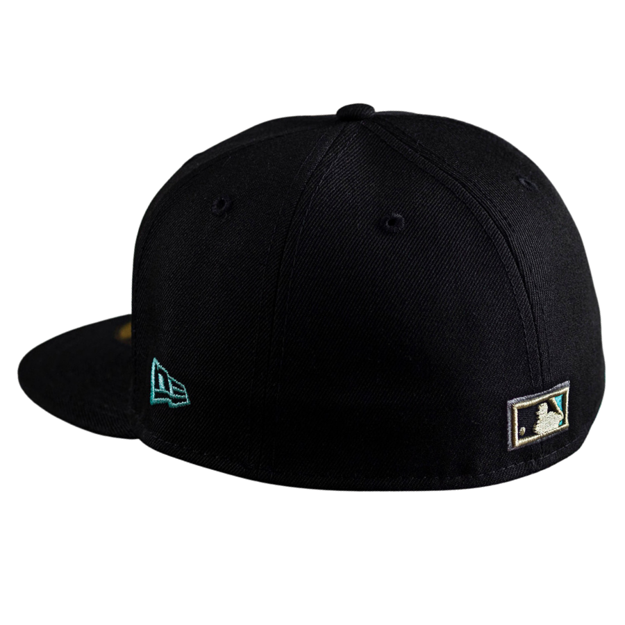 New Era Arizona Diamondbacks Black/Crystal 2011 All-Star Game Mint Undervisor 59FIFTY Fitted Hat