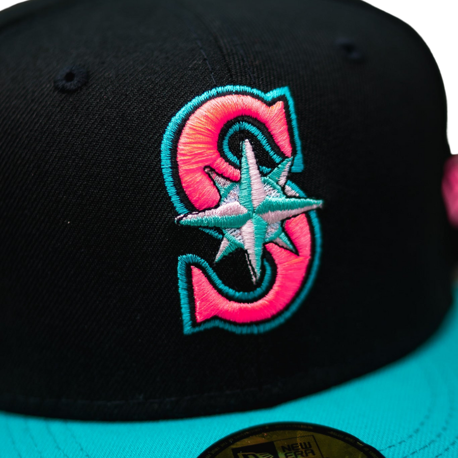 New Era Seattle Mariners 40th Anniversary Mint UV 59FIFTY Fitted Hat