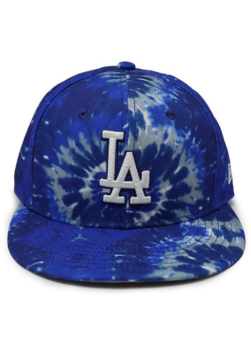 New Era Los Angeles Dodgers Blue Tie Dye 59FIFTY Fitted Hat