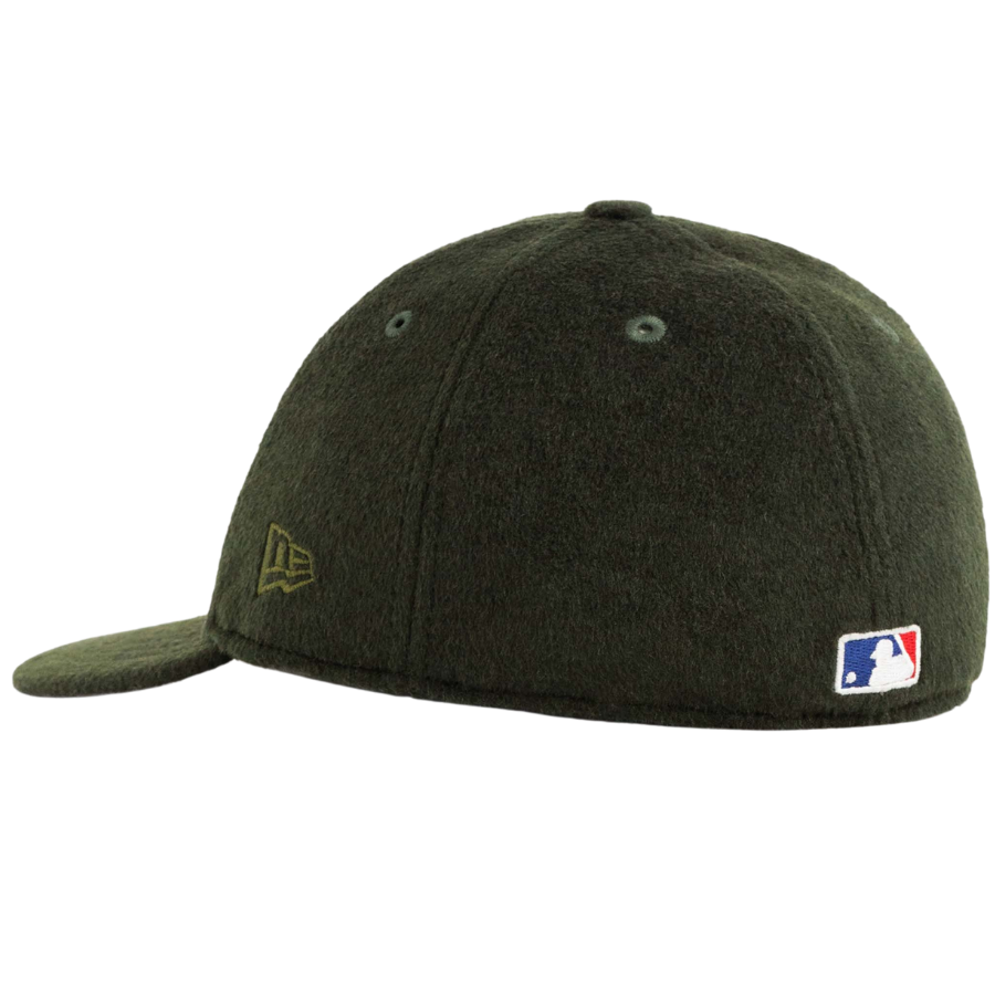 New Era x Aimé Leon Dore New York Mets Moleskin Rifle Green Low Profile 59FIFTY Fitted Hat