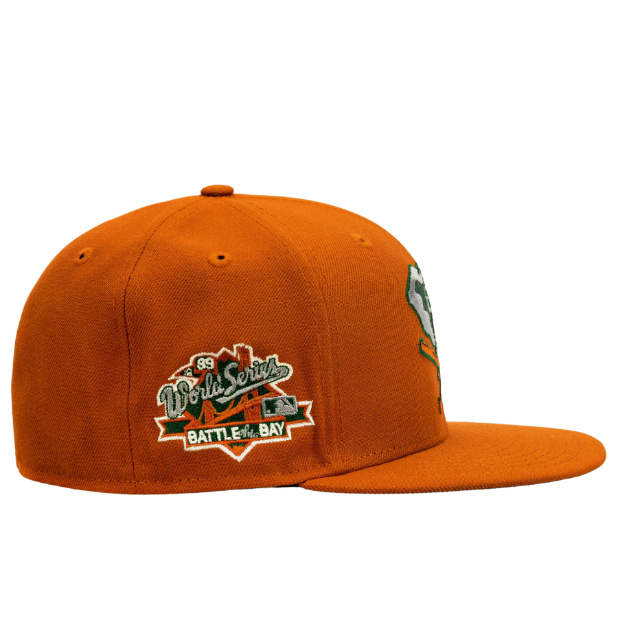 New Era x SP Oakland Athletics Rust Orange 2023 59FIFTY Fitted Hat