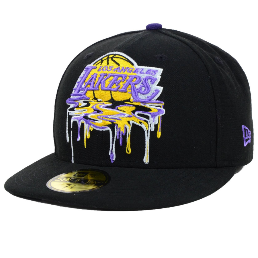 New Era Los Angeles Lakers Hardwood Classics Spring Melt 59FIFTY Fitted Hat