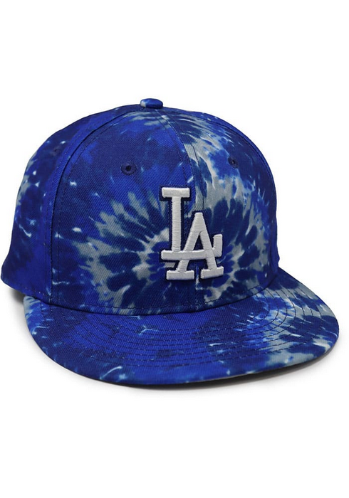 New Era Los Angeles Dodgers Blue Tie Dye 59FIFTY Fitted Hat