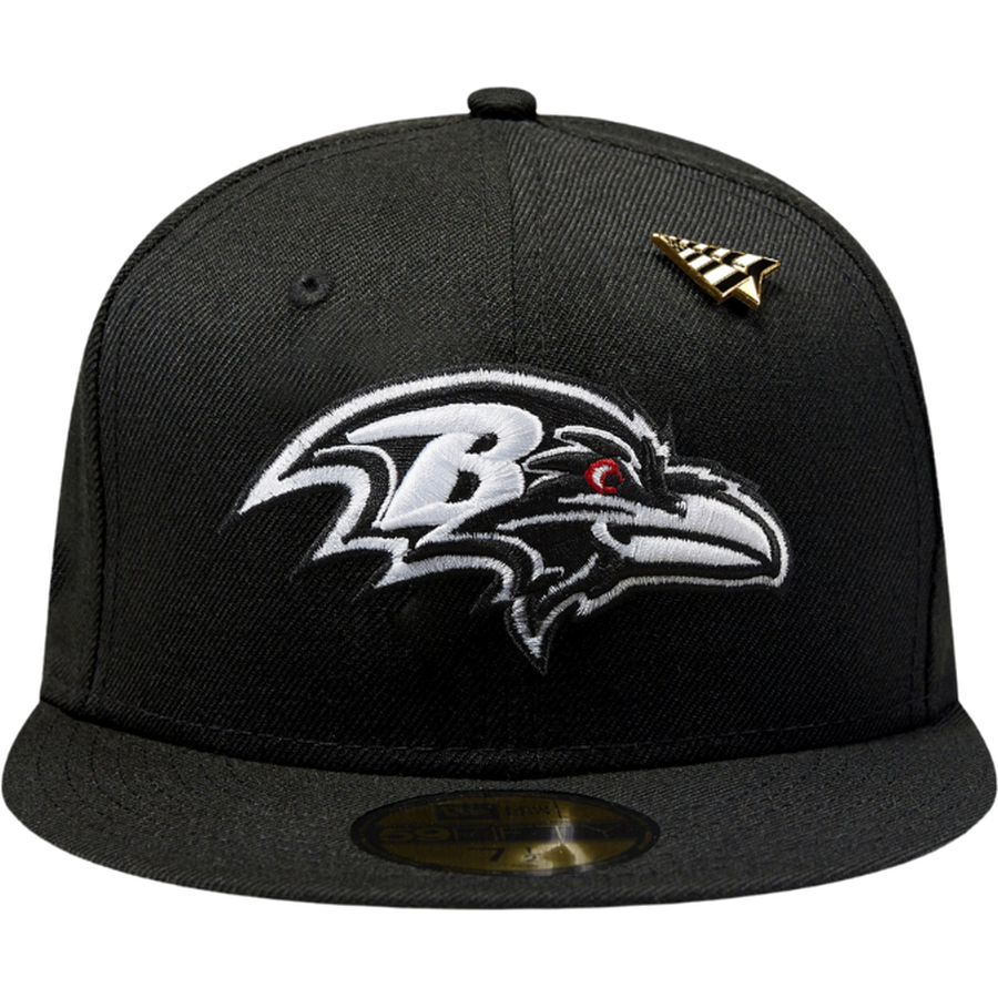 Paper Planes x Baltimore Ravens Team Color 59FIFTY Fitted Hat