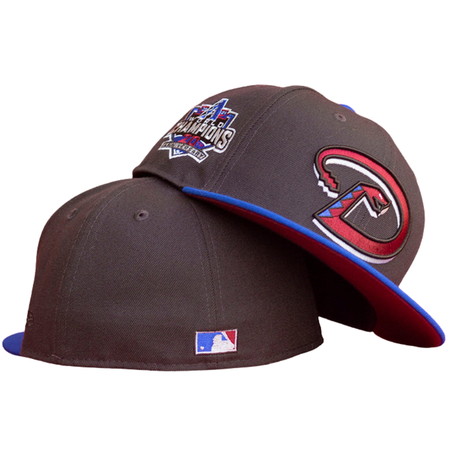 New Era Arizona Diamondbacks Mocha 20th Anniversary Two Tone 59FIFTY Fitted Hat