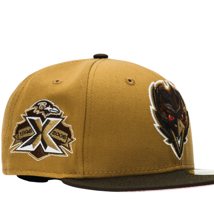 New Era x YCMC Baltimore Ravens Bronze Mist 59FIFTY Fitted Hat