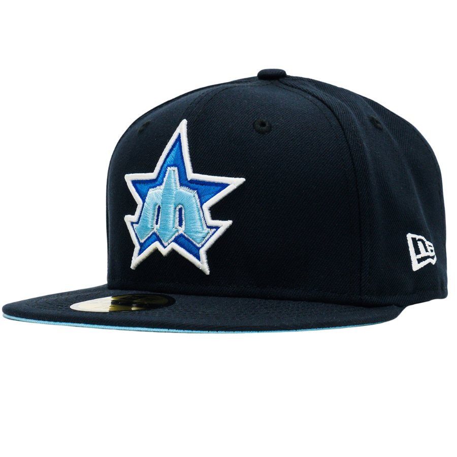 New Era x YCMC Seattle Mariners Navy/Sky Blue 2023 59FIFTY Fitted Hat