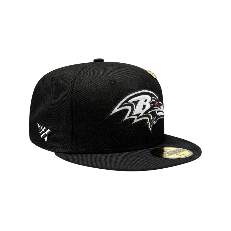 New Era Paper Planes x Baltimore Ravens 59FIFTY Fitted Hat