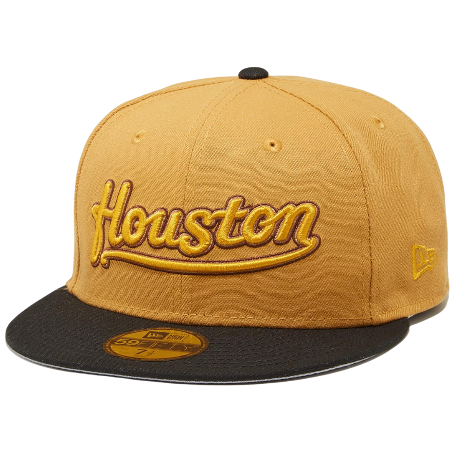 New Era x Eblens Houston Astros Panama Tan 59FIFTY Fitted Hat