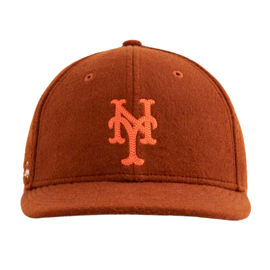 New Era x Aimé Leon Dore New York Mets Moleskin Burnt Orange Low Profile 59FIFTY Fitted Hat