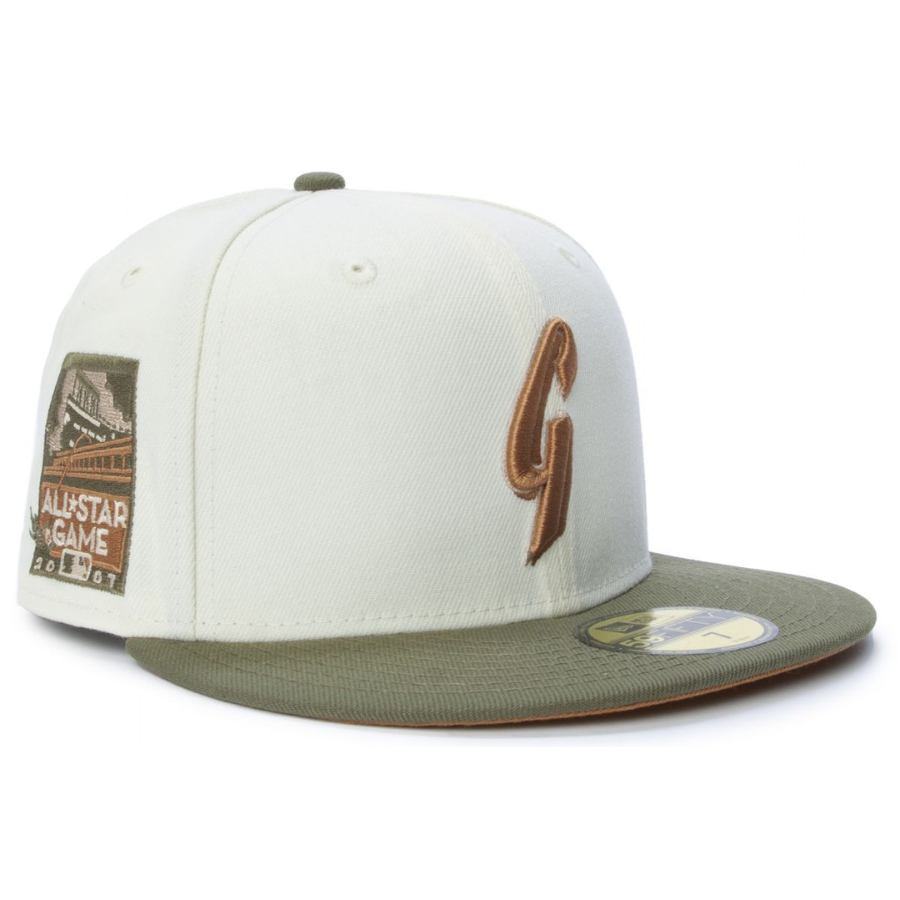 New Era San Francisco Giants Chrome/Olive 2007 All-Star Game 59FIFTY Fitted Cap