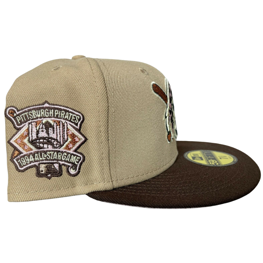 New Era Pittsburgh Pirates Cappuccino 1994 All-Star Game 59FIFTY Fitted Hat