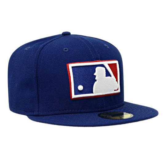 New Era MLB Umpire Large Batterman Logo Royal Blue, Red & White 59FIFTY Fitted Hat