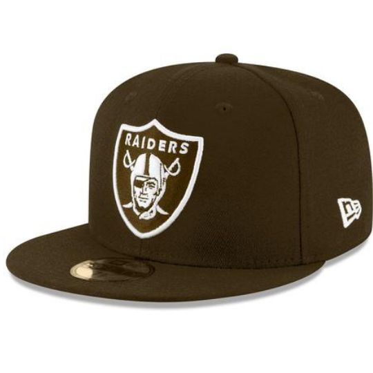 New Era Brown Las Vegas Raiders 59FIFTY Fitted Hat