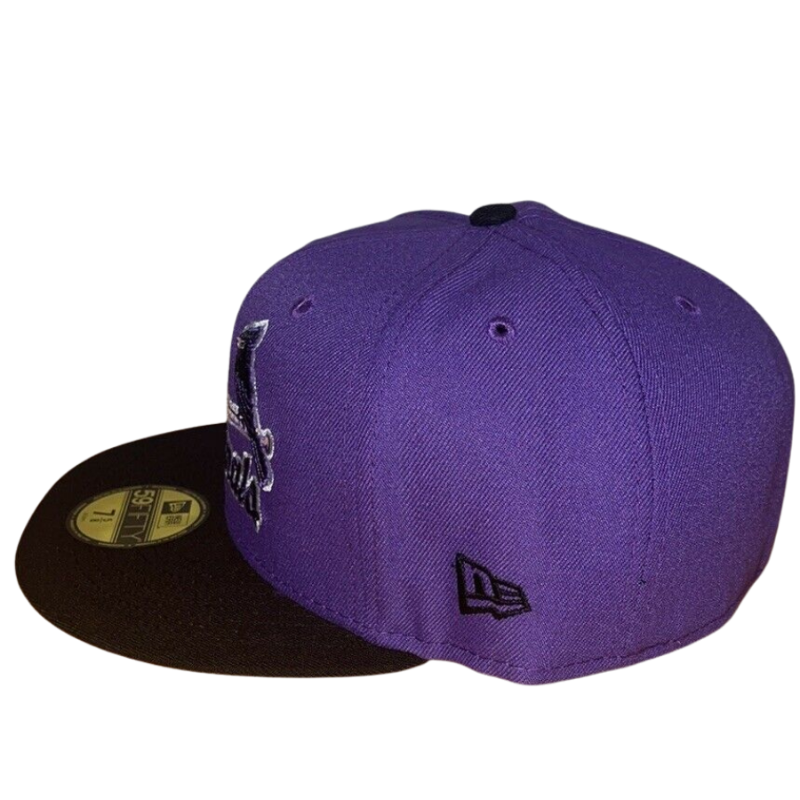 New Era St. Louis Cardinals Purple/Black 125th Anniversary Pink UV 59FIFTY Fitted Hat