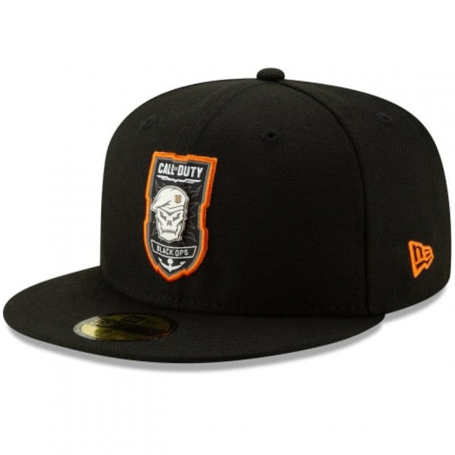 New Era Call of Duty Black Ops 4 Metal Black/Orange 59FIFTY Fitted Hat