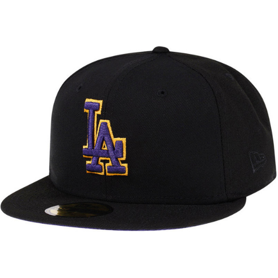 Los Angeles Dodgers New Era Purple Undervisor 59FIFTY Fitted Hat - Red