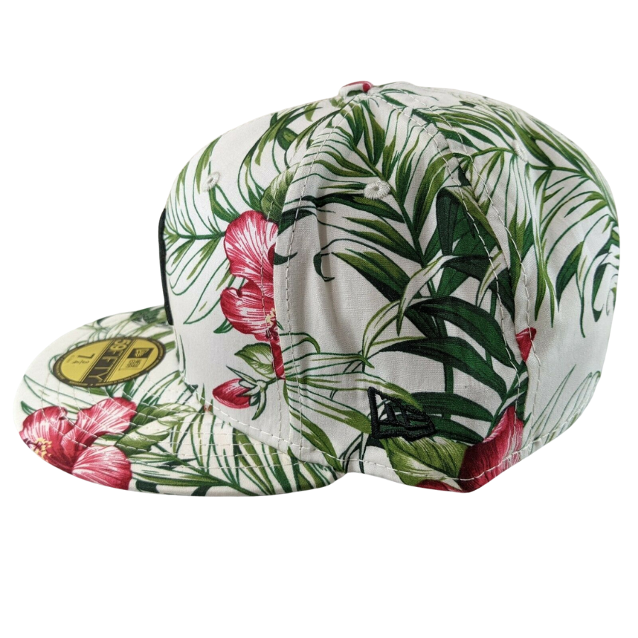 New Era New York Yankees White/Green/Pink Aloha Floral 59FIFTY Fitted Hat