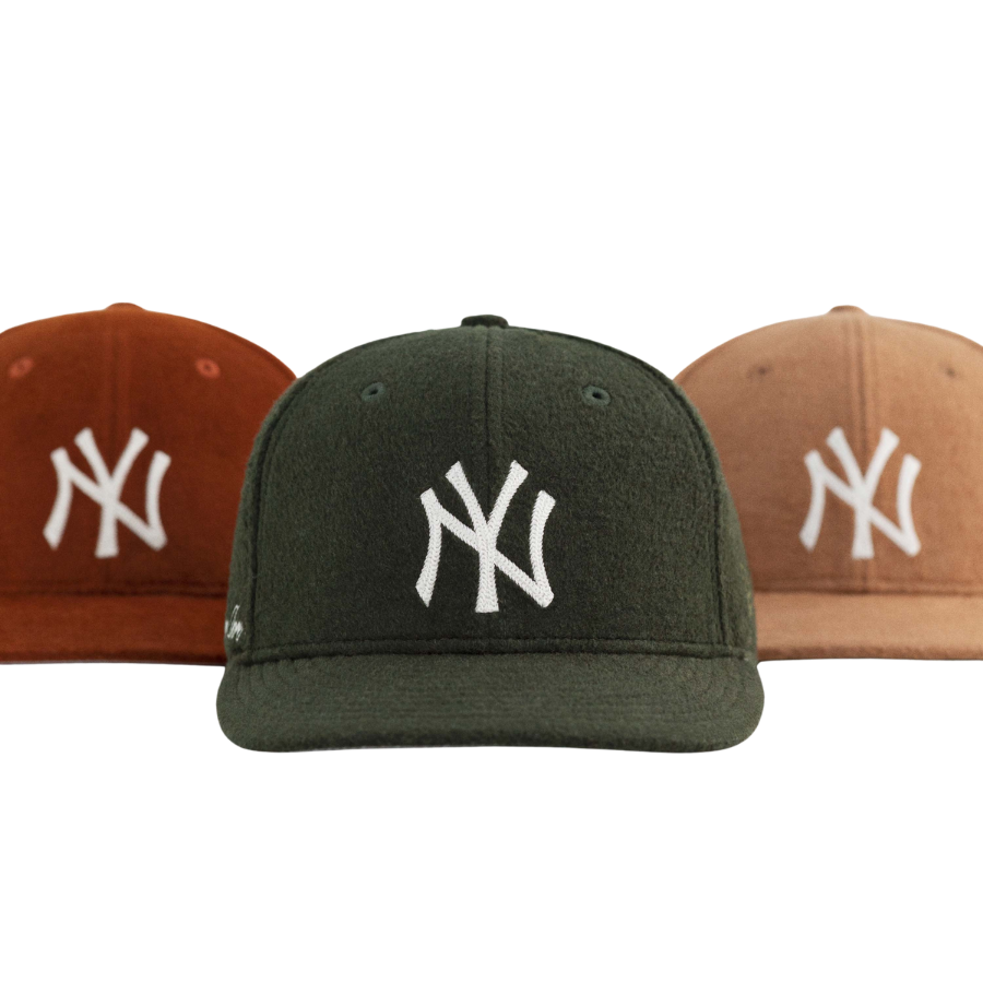 New Era x Aimé Leon Dore New York Yankees Moleskin Burnt Orange Low Profile 59FIFTY Fitted Hat