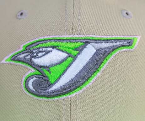 New Era Toronto Blue Jays 30th Season Tan/Lime Green 59FIFTY Fitted Cap