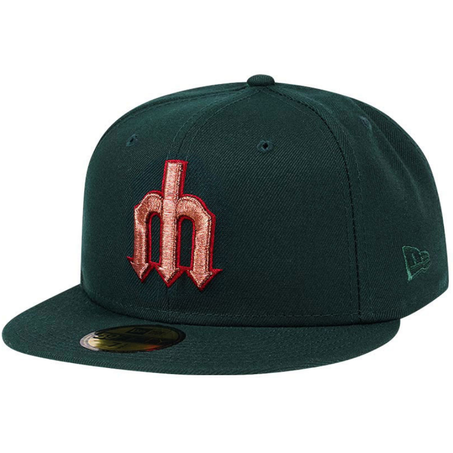 New Era Seattle Mariners Dark Green/Copper 59FIFTY Fitted Cap