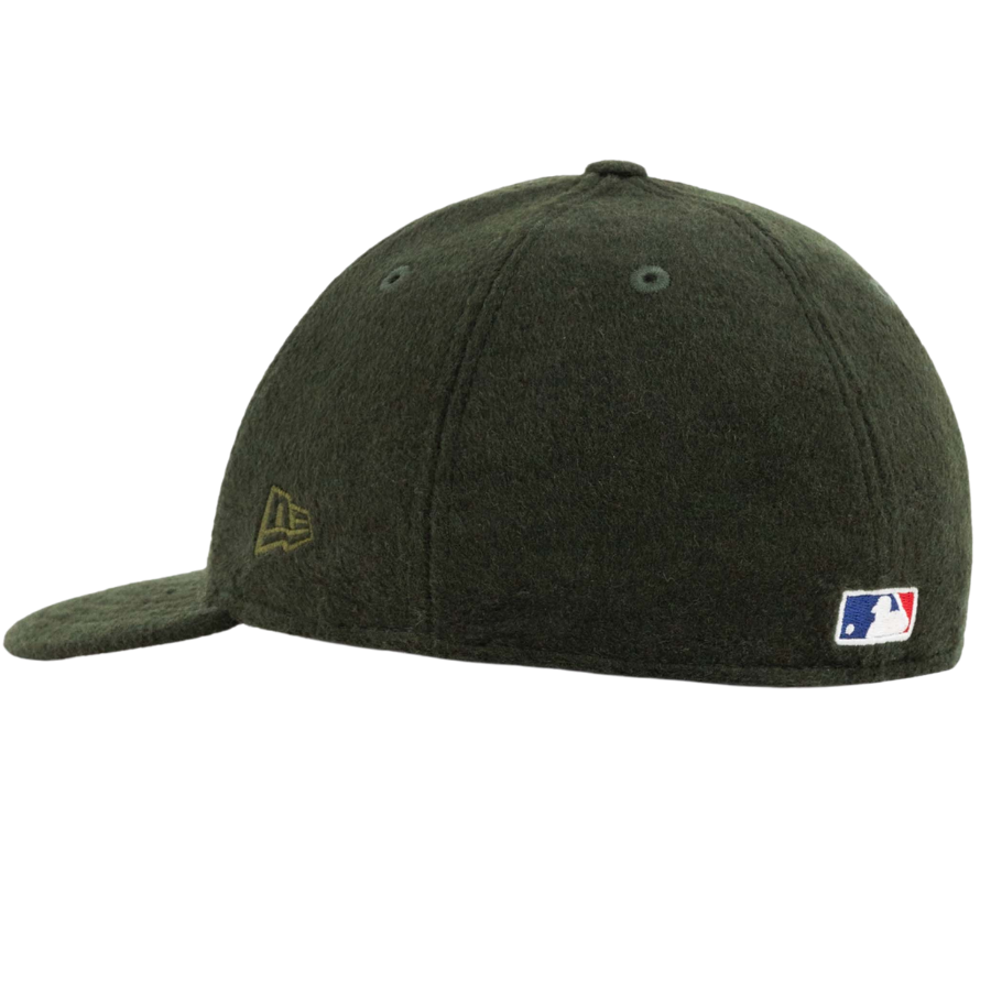 New Era x Aimé Leon Dore New York Yankees Moleskin Rifle Green Low Profile 59FIFTY Fitted Hat