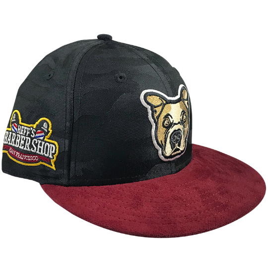 New Era Heffs Barbershop Dog 59FIFTY Fitted Hat