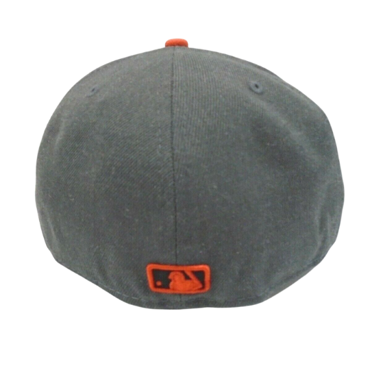 New Era Baltimore Orioles Gray Orange Undervisor 59FIFTY Fitted Hat