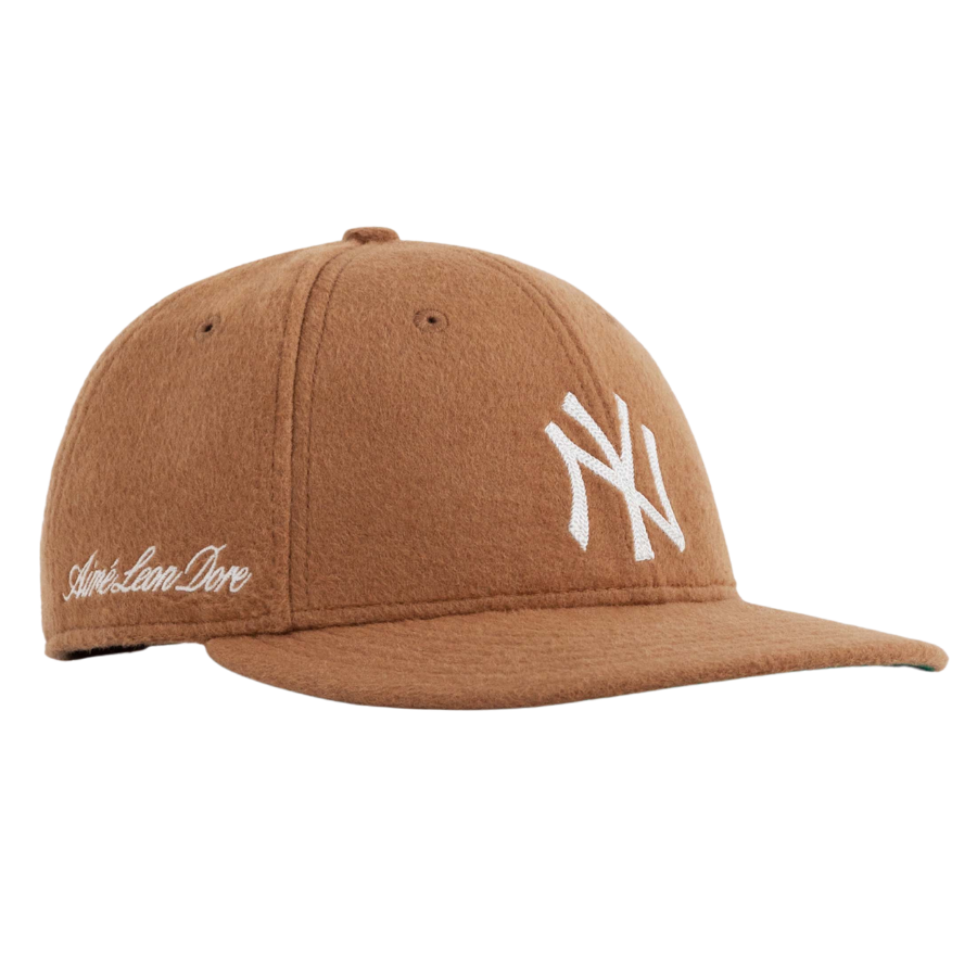 New Era x Aimé Leon Dore New York Yankees Moleskin Brown Low Profile 59FIFTY Fitted Hat