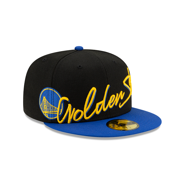 New Era Golden State Warriors Cursive 59FIFTY Fitted Hat