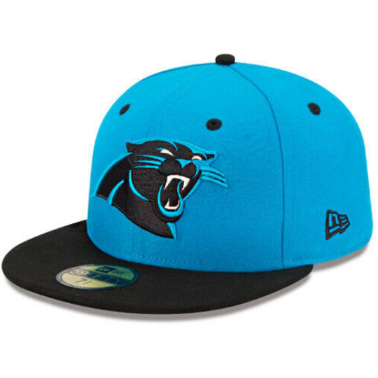 New Era Carolina Panthers Basic 2 Tone 59FIFTY Fitted Hat