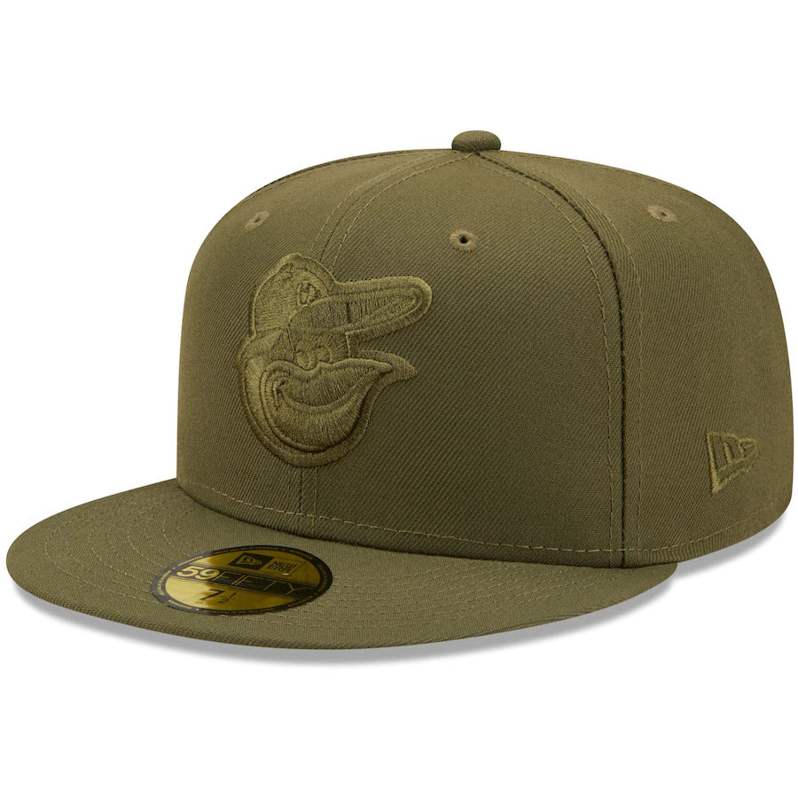 New Era Baltimore Orioles Olive Color Pack 59FIFTY Fitted Hat