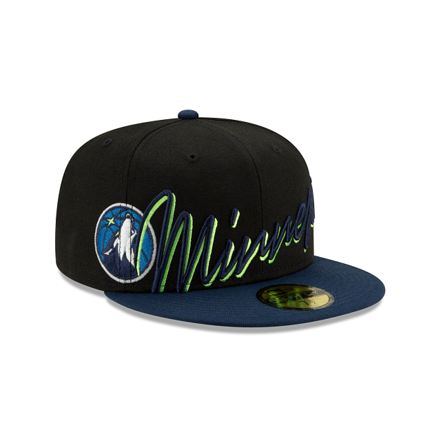 New Era Minnesota Timberwolves Cursive 59FIFTY Fitted Hat