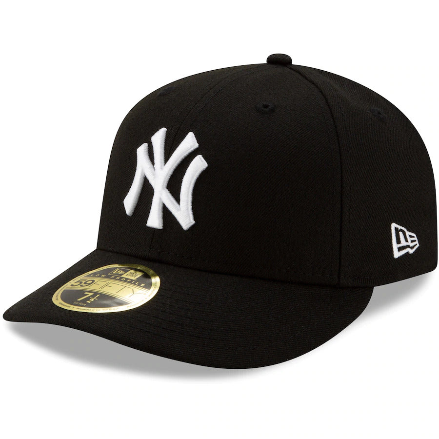 New Era New York Yankees Authentic Black Low Profile 59FIFTY Fitted Ha