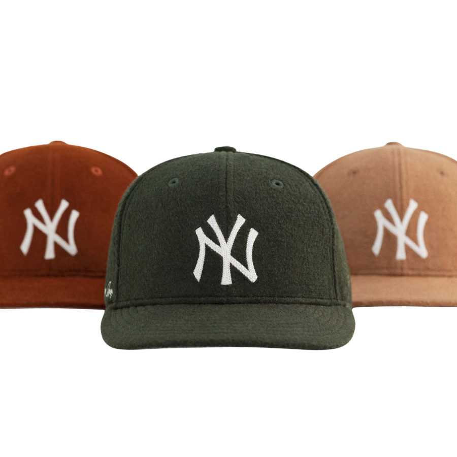 Aime Leon Dore X New Era Moleskin Yankees Hat Tan for Women