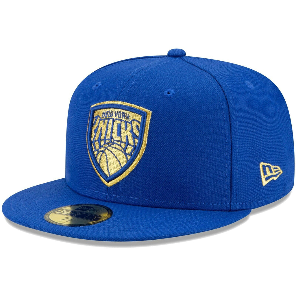 Lids New York Knicks Era Two-Tone 59FIFTY Fitted Hat - Light Blue/Brown