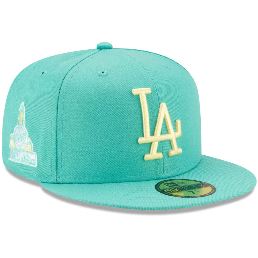 New Era Los Angeles Dodgers Mint Green 59Fifty Fitted Hat