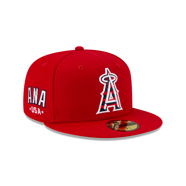 New Era Los Angeles Angels Independence Day 2021 59FIFTY Fitted Hat