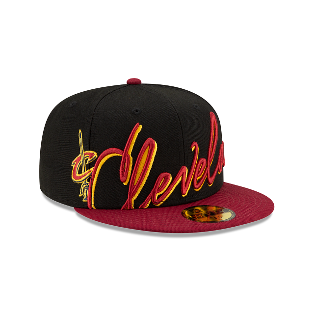 New Era Cleveland Cavaliers Cursive 59FIFTY Fitted Hat