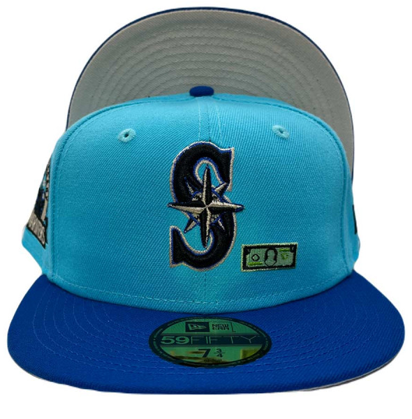 New Era Seattle Mariners 30th Anniversary Metallic Suede Elite Edition  59Fifty Fitted Hat