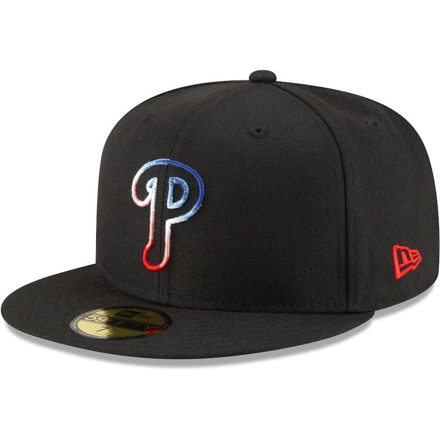 New Era Philadelphia Phillies Gradient Feel Black 59FIFTY Fitted Hat