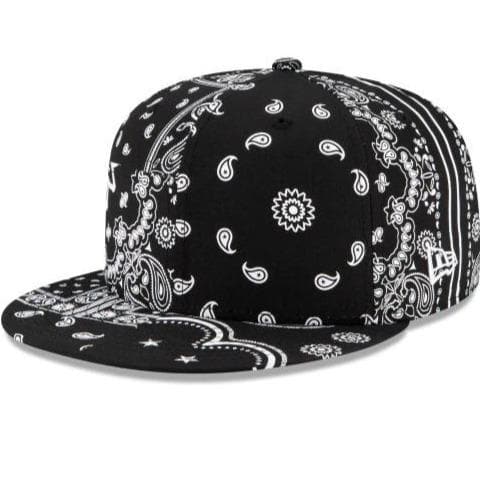 New Era Black Bandana Fitted | Bandana 59FIFTY Hat Hat