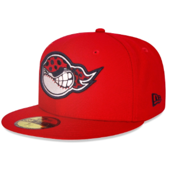 New Era Piratas De Campeche Red 59FIFTY Fitted Hat