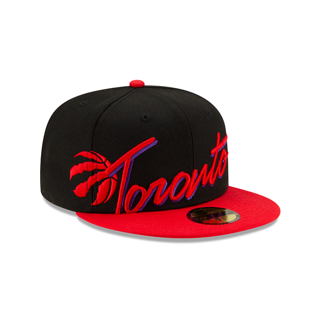 New Era Toronto Raptors Cursive 59FIFTY Fitted Hat