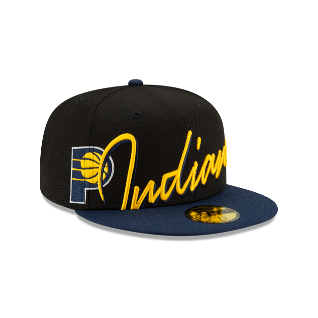 New Era Indiana Pacers Cursive 59FIFTY Fitted Hat