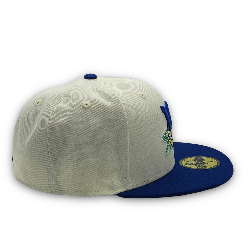 New Era Vero Beach Dodgers Chrome/Royal 59FIFTY Fitted Hat